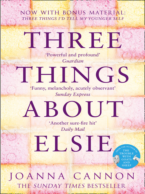 Cover image for Three Things About Elsie